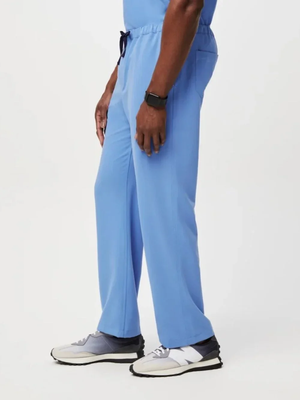 Figs Pisco Straight Leg Scrub Pant Medical Stretch Pockets Blue NWT Mens Size 5X